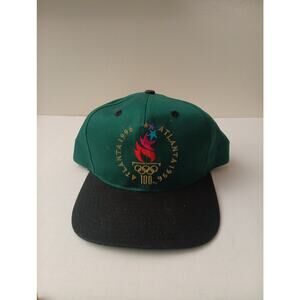 Vintage Deadstock 1996 Olympic Games Atlanta Eastsport Baseball Hat Cap Snapback